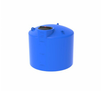 Емкость TOR 2000л для воды или дизельного топлива (цвет синий)