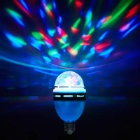 Лампа светодиодная Volpe Disco E27 3 Вт свет RGB VOLPE None