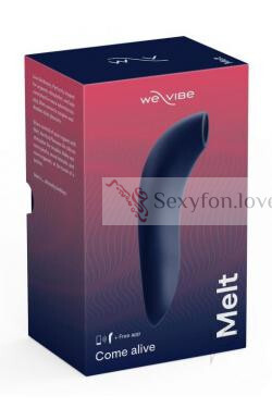 Исключительный вакуумно-волновой стимулятор We-Vibe Melt с особой технологией Pleasure Air Blue
