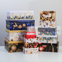 Коробка подарочная «С Новым годом» (Коробка подарочная «С Новым годом» (28 х 18.5 х 11.5 см))