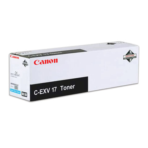 Тонер CANON C-EXV17C iR4080/4580/5185 голубой оригинальный ресурс 30000 стр. 0261b002