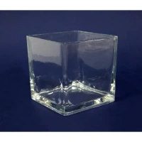 Подсвечник Evis Стеклянный кубик 100x100 см стекло цвет прозрачный EVIS None