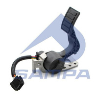 Педаль газа 5-ти контактная с проводом и прямоугольной фишкой VOLVO FH 033.078 Sampa