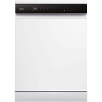 Посудомоечная машина Midea MFD60S510Wi, полноразмерная, напольная, 59.8см, загрузка 14 комплектов, белая