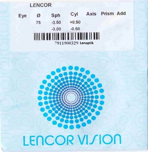 Очковая линза Lencor BALANCE 1.5 STAR+DRV