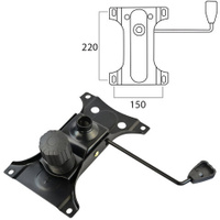 Механизм качания BRABIX Топ-ган для кресла 150х220 мм межцентровое расстояние крепежа 532523