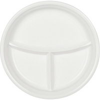 Одноразовая пластиковая тарелка ООО Комус Стандарт