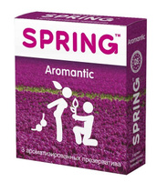 Презервативы SPRING™ Aromantic, 3 шт./уп. (ароматизированные) Spring