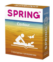 Презервативы SPRING™ Contour, 3 шт./уп. (контурные) Spring