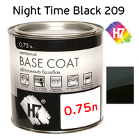 Автоэмаль H7 (0.75л) Toyota 209 Night Time Black (эталон Mobihel) черный перламутр 384417