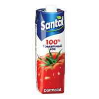 Сок SANTAL Сантал томатный 1 л для детского питания тетра-пак 547746