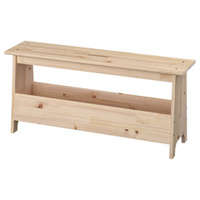 Скамья деревянная сосна BRABIX Scandi Wood SC-003 1000х250х450 мм 641889 006.02.35