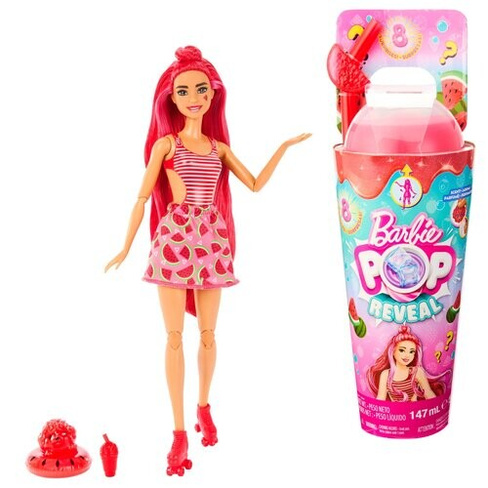 Кукла Mattel Barbie Pop! Reveal, 27 см, HNW43 красный