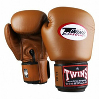 Перчатки боксерские тренировочные Twins Special BGVL-3 14 oz Brown