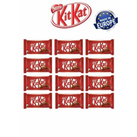 Шоколадный батончик KitKat с хрустящей вафлей, 12 шт по 41,5 г