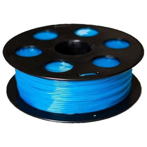 PLA Флуоресцентный Голубой 1000 гр. 1.75 мм пластик Bestfilament для 3D-принтера BestFilament
