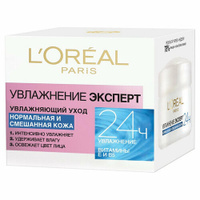 L'Oreal Paris крем для лица Увлажнение эксперт для нормальной и смешанной кожи, 50 мл