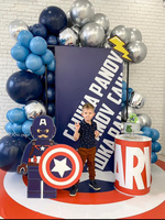 Фотозона для мальчика с воздушными шарами " Супергерой"