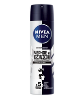 Нивея фо Мен дезодорант-спрей Невидимый для черного и белого 150мл 82241 Beiersdorf AG