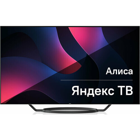 Телевизор OLED BBK 65" 65LED-9201/UTS2C YaOS черный 4K Ultra HD 60Hz DVB-T2 DVB-C DVB-S2 USB WiFi Smart TV