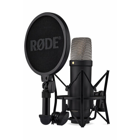 RODE NT1 5th Generation Black чёрный студийный микрофон с 1" конденсаторным капсюлем HF6, диаграмма направленности карди