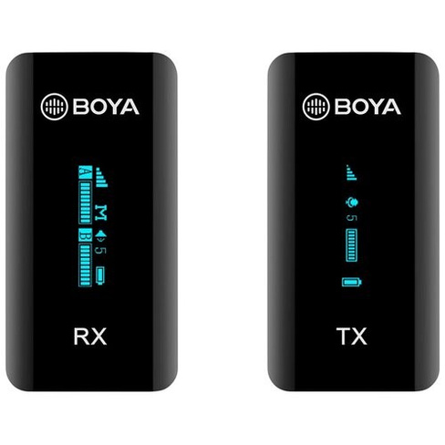 Беспроводная система Boya BY-XM6-S1, TX+RX, 3.5 мм TRS + TRRS BOYA