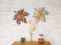 Декоративные фигуры на стену Кленовые листья