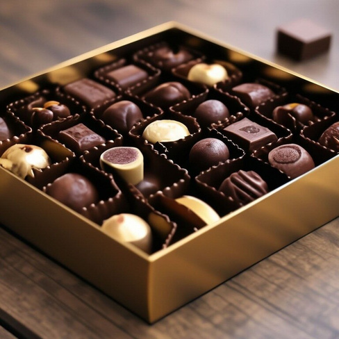 Шоколадные конфеты в ассортименте (коробка)