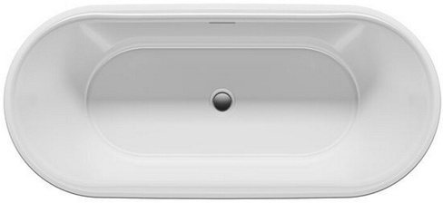 Акриловая ванна Riho Modesty Velvet Sparkle System (170x76) (белый матовый) B090002105