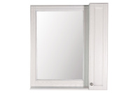 Зеркало-шкаф (85х95) ASB-Woodline Берта 85 10122 (белый)