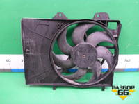 Вентилятор охлаждения радиатора (9653825880) Peugeot 207 с 2006-2015г