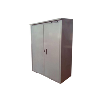 Шкаф для газовых баллонов двойной оцинкованный разборный (на 2 баллона 50 л) 00501442131