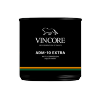 Краска-грунт VinCore ADM-10 антикоррозинная на водной основе, белая 1 кг 00501458787
