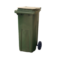 Мусорный контейнер п/э 120 литров МКТ зеленый МКТ 120 зеленый