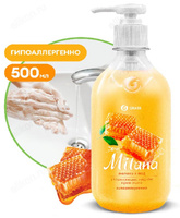 Жидкое крем-мыло GRASS MILANA Молоко и мед 0,5л 126100