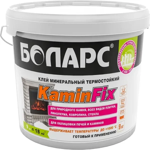 Клей Боларс KaminFix 9 кг БОЛАРС Kaminfix