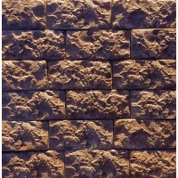 Камень искусственный Ramo Доломит шоколадно-коричневый 0.77м² RAMO