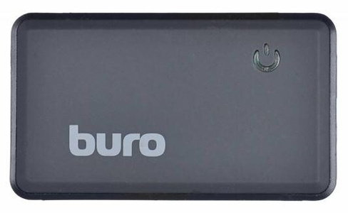 Картридер внешний Buro BU-CR-151 USB2.0 черный BURO