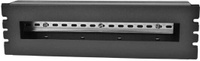 ЦМО 19 панель с DIN-рейкой PS-3U, цвет черный (КП-АВ-9005)