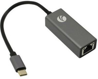 Кабель-переходник USB 3.1 Type-C -->RJ-45 1000Mbps Ethernet, Aluminum Shell, 0.15м VCOM VCOM Telecom