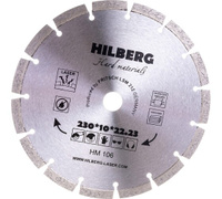 HILBERG Диск алмазный отрезной 230*22,23 Hard Materials Laser НМ106