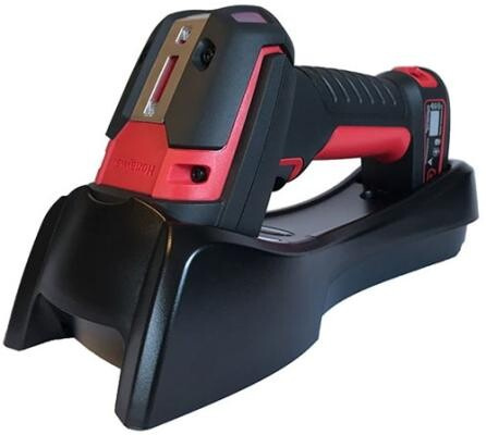 Honeywell Granit™ XP 1991i XR USB Kit: 2D, XR (FlexRange™) focus, with vibration. Red scanner (1991iXR-3), Base (CCB22-1