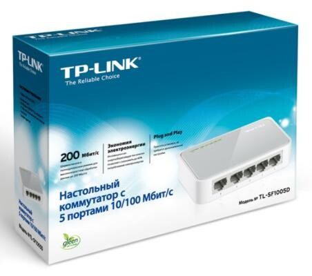 Коммутатор TP-Link TL-SF1005D TP-LINK