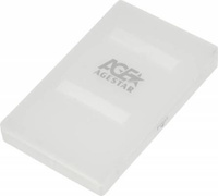 Внешний контейнер для HDD 2.5 SATA AgeStar SUBCP1 USB2.0 белый Age Star