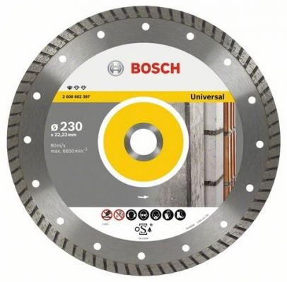 Диск алм. BOSCH Standard for Universal Turbo 180x22 турбо (2.608.602.396) 180 Х 22 турбо Bosch