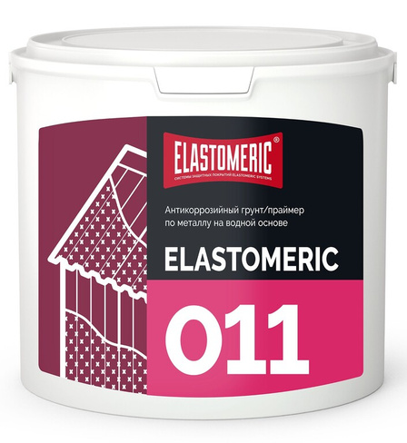 Антикоррозийная грунтовка по металлу Elastomeric 011 3 кг