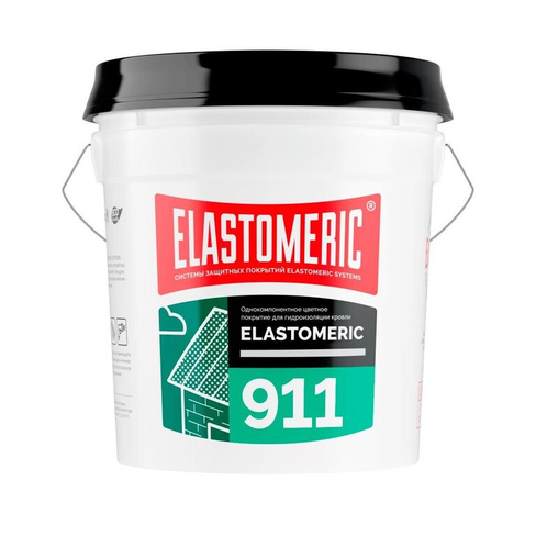 Гидроизоляция металлической кровли Elastomeric 911 RAL 3005 20 кг