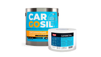 Ремкомплект Cargosil зимний - жидкая резина для устранения протечек на крышах фургонов и будок белый Elastomeric Syste