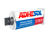 Клей термостойкий многоцелевой эпоксидный ADHESOL ET 200 HT 400 мл