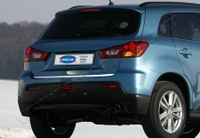 Нижняя кромка крышки багажника Omsa (сталь) Mitsubishi ASX 2010+